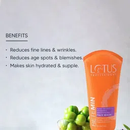 Lotus Professional Set Of 2 Retemin Plant Retinol + Vitamin C Face Wash - 100 g Each image 2
