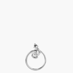VALANOVA Women Hallmarked 14K White Gold Nosepin Diamond-image-73