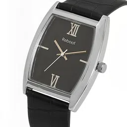 REBOOT Men Leather Textured Straps Analogue Watch sh_NEW123-111 SLIM image 4