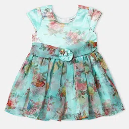 Nauti Nati Girls Floral Printed Fit & Flare Above Knee Dress-picture-44