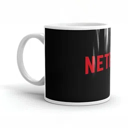 Mr UVD White Typography Printed Matte Ceramic Mug-350ml image 3