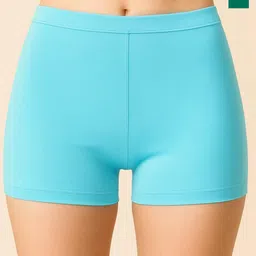 ULLAS Pack Of 2 Women Solid Super Combed Cotton High Coverage Boys Shorts Briefs-picture-14