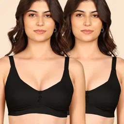 komli Pack of 2 Women Minimizer Non Padded Bra-picture-11