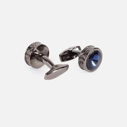 Peter England Men Accessory Gift Set of Tie Pocket Square And Cufflink image 2