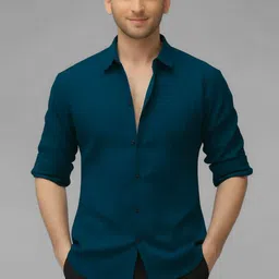 HERE&NOW Men Standard Casual Shirt image 5
