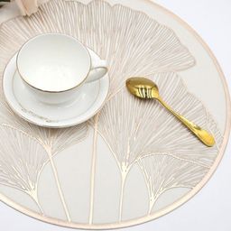 Dakshya Industries 2-Pcs Printed Round Table Placemats-picture-35