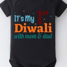 BLUSHES Infants Diwali Printed Pure Cotton Bodysuit-picture-35
