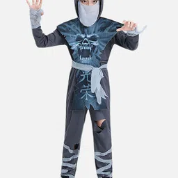 Little Surprise Box LLP Kids Ninja Halloween Costume Dress-picture-22