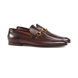 ITALIAN SHOES CO Brown Leather Casual Shoes-picture-5