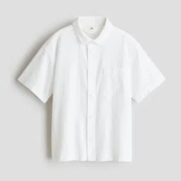 H&M Cotton Seersucker Shirt-picture-15