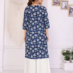 Rangita Women Pack Of 2 Floral Printed Kurta image 3