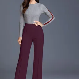 SWADESI STUFF Women Relaxed Regular Fit Mid-Rise Cargos Trousers-picture-11