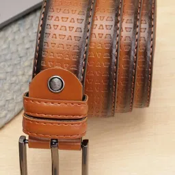 Roadster Men Textured Leather Belt-picture-33
