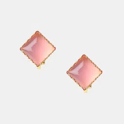 FirstBlush Diamond Shaped Studs Earrings image 4