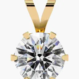 VALANOVA BIS Hallmark 18KT Diamond Studded Pendant - 0.70 gm image 2