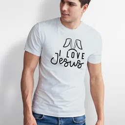 Seekbuylove Men Typography Printed Bio Finish T-shirt image 5