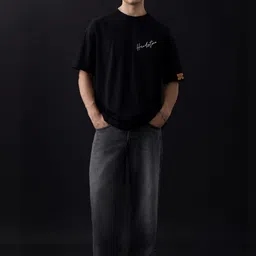 DAMN GUD DG Men Typography Printed T-shirt image 2