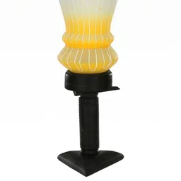 1ST TIME Black Glass Cylinder Table Lamps image 5