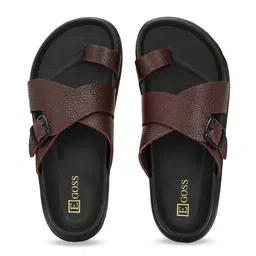 Egoss Men Leather Comfort Sandals image 2