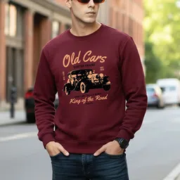 Moda Rapido Men Fleece Printed Sweatshirt-picture-22