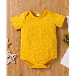 Kookie Kids Half Sleeves Onesies Pack of 5 - Multicolor image 4