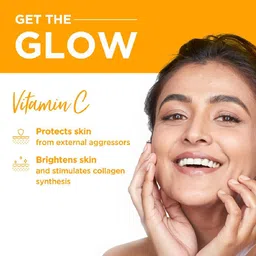 simple Protect N Glow Vitamin C Glow Clay Scrub|| 150g Scrub image 3