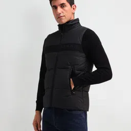 Arrow Sport Men Solid Padded Jacket image 5