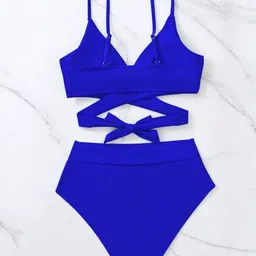 Fookre Halter Neck Swim Bikini Set image 2