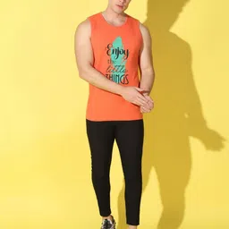 WOOSTRO Men Typography 2 Printed Applique Slim Fit T-shirt image 4