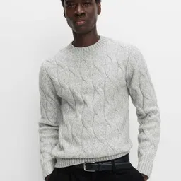 Marks & Spencer Men Round Neck Long Sleeves Fashion-picture-30