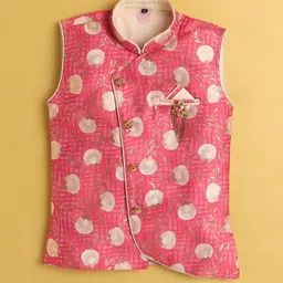 BAESD Boys Floral Regular Kurta with Dhoti Pants image 2