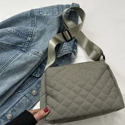 CORSICA Women Olive Textured PU Sling Bag-image-26