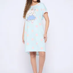 Camey Printed Nightdress-picture-24