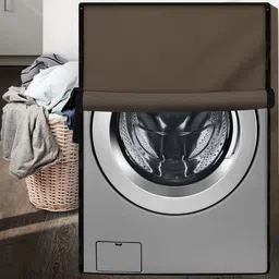 The Furnishing Tree Washing Machine Cover Biege Compatible for Bosch 7 Kg Fully-Automatic Front Loa image 4