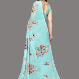 HERE&NOW Floral Printed Saree image 2