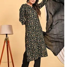 She Enterprises Women Black Kurta Sets-image-26