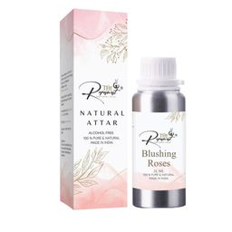THE RUPAWAT Perfumery House Blushing Roses Natural & Alcohol Free Attar - 25 ml-picture-4