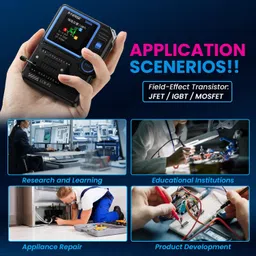 amicisense LCR-P1 Multifunction Transistor & Capacitor Tester–LCR Meter with Color Display LCR Meter image 2