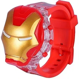 elhify Gift For Kids Cute Cat Glowing Light and Disco Music Digital Watch for Kids Digital Watch - For Boys & Girls 3D Action Figure Iron Music Face Based Toy Design Digital Glowing & Music Watch-picture-45