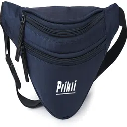 prikli Document Money Phone Belt Sport Bag for Men and Women travel waist bag (BLUE) waist bag-picture-13
