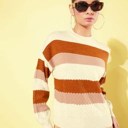 Mast & Harbour Self Design December-Frosty Winters-DIY Cable Knit Pullover Sweaters-picture-31