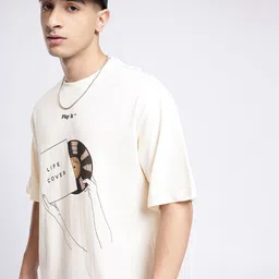 glitchez City Cool Graphic Printed Relaxed Fit T-shirt-picture-45