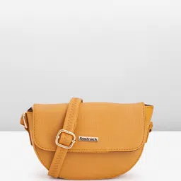 Fastrack Textured PU Half Moon Sling Bag-image-38