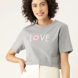 Slenor Women Graphic Printed Crop T-shirt-image-37