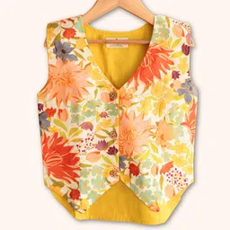 Peekaaboo Kids Girls Printed Coat with Trousers image 2
