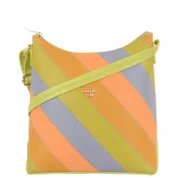 Baggit Celery Juice Color Block Medium Sling Handbag-picture-30