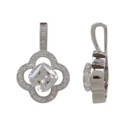 The Real Effect London 800 Silver Chain Pendant for Women image 3