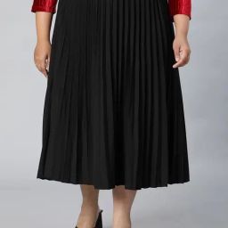 Oxolloxo Black Midi Skirt-picture-24