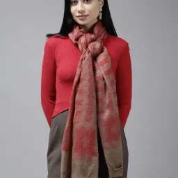 Cayman Red Printed Stole-image-1