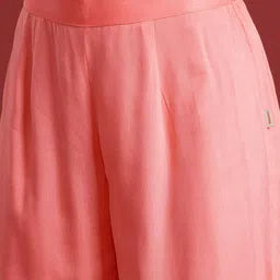 Anouk Women Floral Printed Regular Kurta With Palazzos image 3